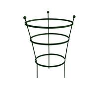 Garden Pride Heavy Duty Peony Cage Plant Support - 62Cm Tall - Plastic Coated Green - Single