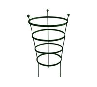 Garden Pride Heavy Duty Peony Cage Plant Support - 92Cm Tall - Plastic Coated Green - Single