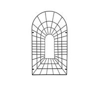 Illusion Trellis - Wall mounted - Black / Large Illusion Trellis / 1
