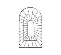 Illusion Trellis - Wall mounted - Black / Small Illusion Trellis / 1