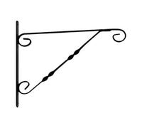 Garden Pride Premium Hanging Basket Bracket - Twisted Design - 12" Bracket