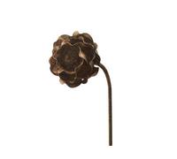 Rose Metal Flower Garden Stakes - steel