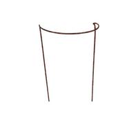 Garden Pride Rusty Bow Plant Supports - Extra Large - Raw Steel Designed To Rust - Pack Of 4