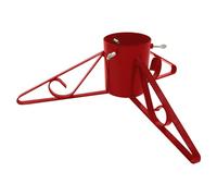 Garden Pride Sussex Scrolled Christmas Tree Stand (Red, 5.5 inch)
