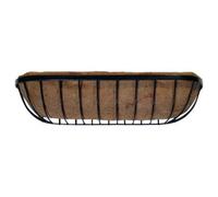 Garden Pride Trough Planter / Manger Planter - Prelined With Coco Liner - 30"