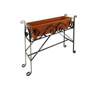 Garden Pride Trough Stand Patio Planter - Teracotta Trough Colour