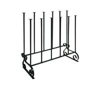 Garden Pride Wellington Boot Stand 6 Pair, Black