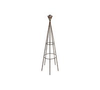 Garden Pride Wigwam Obelisk Raw Steel Designed To Rust - 1.2M Tall