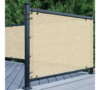 Garden Privacy Fence Screen 200GSM UV & Water Resistant Balcony Shade Breathable Fabric for Plant Protection Decorative Outdoor Fencing for Vegetables & Gardens
