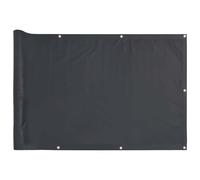 Garden Privacy Screen Fence Screen Balcony Screen Ledge Stone Look PVC vidaXL