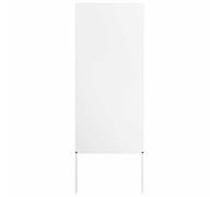 vidaXL Garden Privacy Screen White 50 x 140 cm Cold-rolled steel