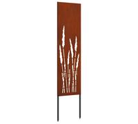 Garden Privacy Screen Weathering Steel Partition Outdoor Decor Modern vidaXL