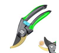 Garden Pruning Shears Garden Tools Labor Saving Scissors Gardening Plant Hand Protection Branch Pruners Sharp Bypass Snips, with Ergonomic Garden Shears Bypass Lock, Tools Trimming Garden Gard