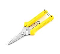 Garden Pruning Shears, Stainless Steel, Straight, Yellow | Garden Pruning Shears, Stainless Steel, Straight, Bonsai Plant Trimming Scissors, Bypass Pruning Hand Tools, Yellow option