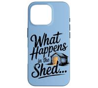 Garden Pub What Happens In The Shed Bar Case for iPhone 16 Pro