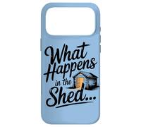 Garden Pub What Happens In The Shed Bar Case for iPhone 17 Pro Max