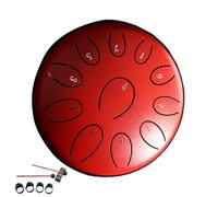 Garden Rain Drum, 11 Notes, 14.4 cm Chakra Rain Drum, Steel Tongue Drum, Rain Bell, Musical Instrument, Creates a Peaceful and Charming Atmosphere in the Garden