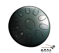 Garden Rain Drum, 11 Notes, 14.4 cm Chakra Rain Drum, Steel Tongue Drum, Rain Bell, Musical Instrument, Creates a Peaceful and Charming Atmosphere in the Garden