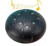 Garden Rain Drum, 8-Tone 6-Inch Outdoor Steel Tongue Drum, Suitable for Creating a Tranquil and Charming Atmosphere in the Garden