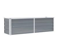 Garden Raised Bed Galvanised Steel Outdoor Planter Pot Vegetable Flower Herb Box