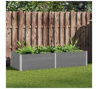 vidaXL Garden Raised Bed 250x100x54 cm WPC Grey, Grey