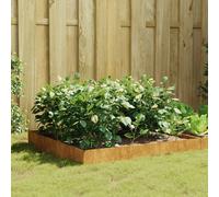 Garden Raised Bed Outdoor Planter Pot Flower Box Patio Flower Pot Steel vidaXL