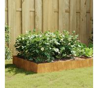 Garden Raised Bed Outdoor Planter Pot Flower Box Patio Flower Pot Steel vidaXL