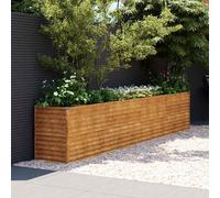 Garden Raised Bed Outdoor Planter Pot Patio Flower Bed Corten Steel vidaXL