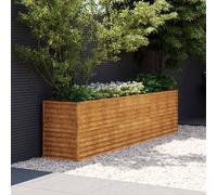 Garden Raised Bed Outdoor Planter Pot Patio Flower Bed Corten Steel vidaXL
