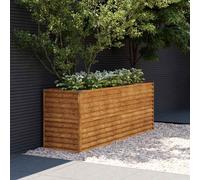Garden Raised Bed Outdoor Planter Pot Patio Flower Bed Corten Steel vidaXL