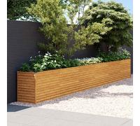 Garden Raised Bed Outdoor Planter Pot Patio Flower Bed Corten Steel vidaXL