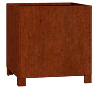 Garden Raised Bed Planter Pot with Legs Rusty Corten Steel vidaXL