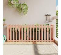 Garden Raised Bed with Fence Design 200x50x70 cm Solid Wood Douglas