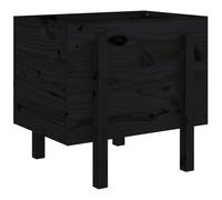 Garden Raised Bed Wooden Planter Pot Patio Flower Bed Solid Wood Pine vidaXL