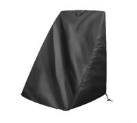 Garden Reel Cover, Outdoor Patio Reel Cover, Portable Waterproof Dustproof Standing Water Reel Protective Cover, For Patio Furniture Rolling Cart Water Pipe(Black 210D)