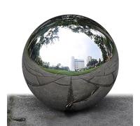 Garden Reflection Ball - 12 Inch Stainless Steel Mirror Globe | Floating Decorative Sphere for Outsiders, Perfect for a Brilliant and Modern Touch in the Garden, Cortil