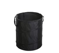 Garden Refuse Bags Garden Trash Can Folding Storage Fallen Leaves Outdoor(90L,Black)