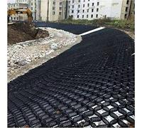 Garden Retaining Wall Geogrid for Soil & Gravel Stabilization, Non-Slip Driveway Slope Grids, 2" High Permeable Polyethylene Honeycomb Grid (5x6m/16x19.7ft)