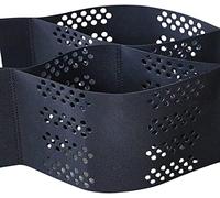 Garden Retaining Wall Grid Soil Stabilizer Gravel Grid 5.1cm High Foldable Retractable HDPE Permeable Paving Stones for Sheds Ideal for Landscaping and Erosion Control