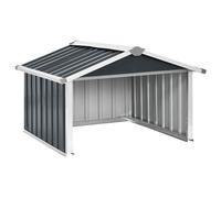 Garden Robot Lawnmower Shed 92X97X63 Cm Galvanised Steel