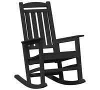 Garden Rocking Chair Plastic Outdoor Seating Patio Chair Terrace Lounge vidaXL