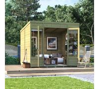 Billyoh Bella Tongue And Groove Pent Summerhouse - 8X8