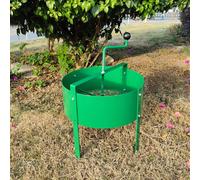 Garden Rotary Soil Sifter Compost Sieve 18 Litre Earth Riddle Screener