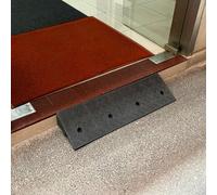 Garden Sanctuary 1 Pack Rubber Kerb Ramp Bridging Gap Between Roads And Steps H 10Cm