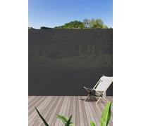 Garden Sanctuary 2*3M Dark Grey PVC Privacy Decorative Fence Blindfold for Balcony Garden Sanctuary Grey