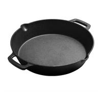 Garden Sanctuary 30CM Cast Iron Frying Pan Steak Pancake Pan
