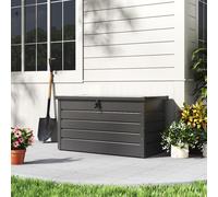 Garden Sanctuary 350L Metal Outdoor Garden Storage Box Lockable | TJ Hughes