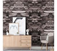 Garden Sanctuary 3D Rock Effect Textured Self Adhesive Wall Panels 15Pcs/pack