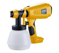 Garden Sanctuary 400W Electric Paint Sprayer With 3 Nozzles Yellow Coated (Bare Tool)
