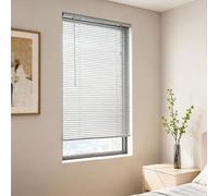 Garden Sanctuary Aluminium Horizontal Silver Coated Venetian Blind Shade 60Cm(W) X 130Cm(H)